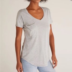 Z Supply V Neck Pocket Tee